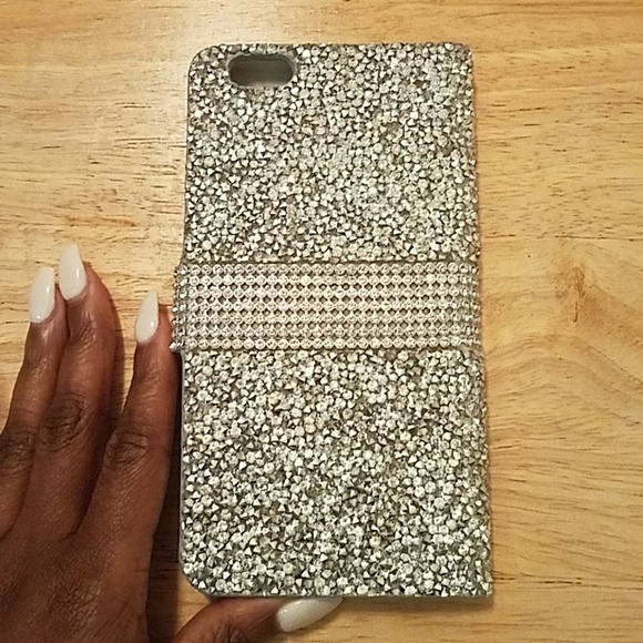 Silver crystalized iPhone case - Picture 2 of 4